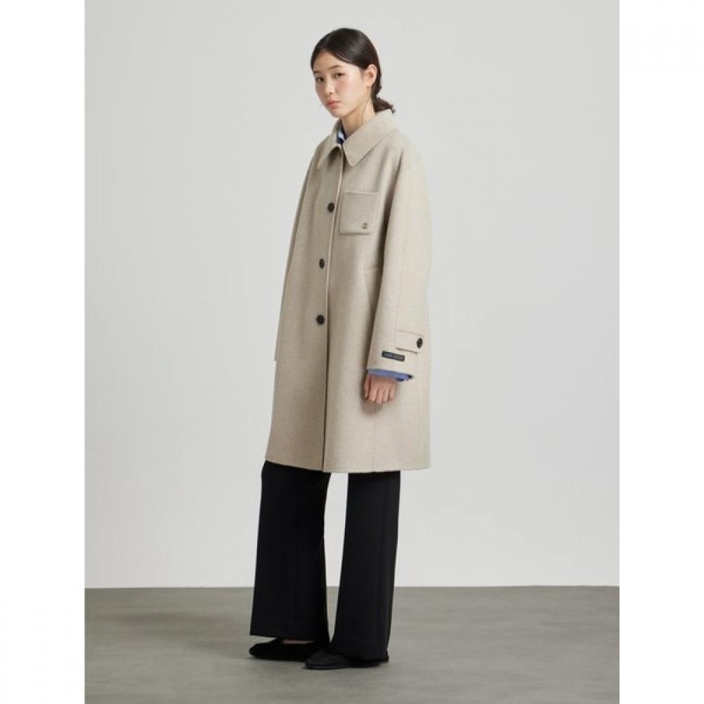 Cc Collect Cashmere Blend Single Mac Coat C264msg165