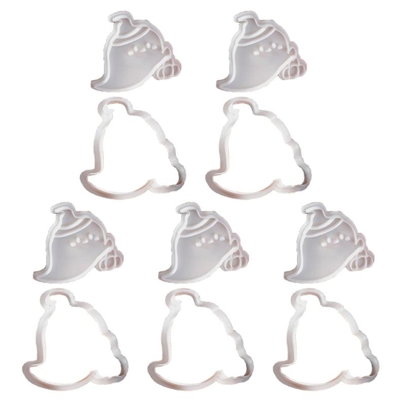 Unique Festival Parties Biscuits Molds Eerie Halloween Cookie Baking Molds Durable Specters Shape Biscuits Cutter