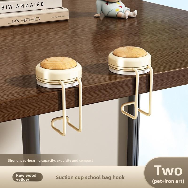 Suction Cup Bag Hook, Movable Student Desk Bag Hook, No Need To Drill Holes, Dormitory Desk and Desk Side Hook