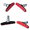 1 Paar Mountain Road Fahrrad Radfahren Gummi V Bremse Halter Schuhe Pads Blöcke