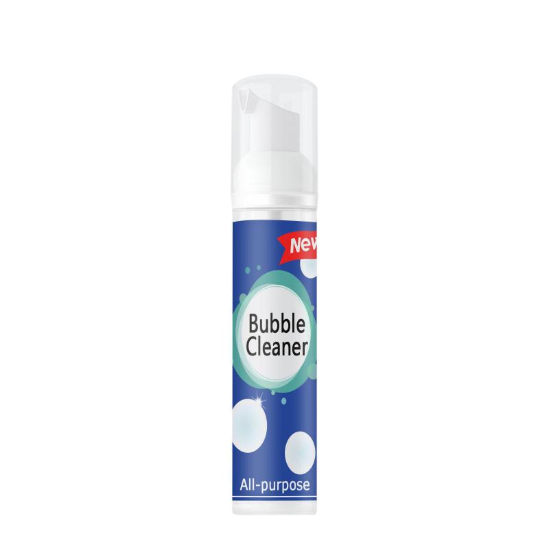 30ml/100ml Oil Stain Bubble Cleaner Multi-Purpose Oil Stain Remover Rinse-Free Deep Cleaning Spray for Kitchen Hood and Ware