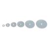 100pcs Smooth Clear Earring Stoppers Flexible Silicone Earlobe Support Patches