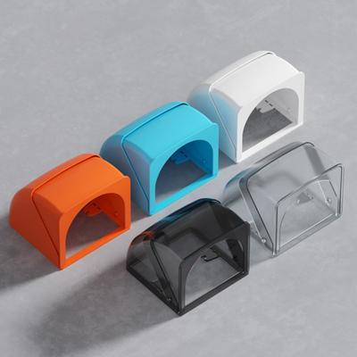 86 Type Outdoor Socket Protective Cover Bathroom Electric Plug Waterproof Cover Power Outlet Rainproof Box Electrical Supplies