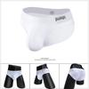 PUMPE! Atmungsaktive Baumwollunterwäsche für Herren - Schwarz/Weiß Europäische & Amerikanische Sexy Slips MP5002