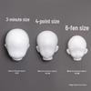 Handmade Doll Stand & Wig Display with Separate Styrofoam Base & Foam Particles