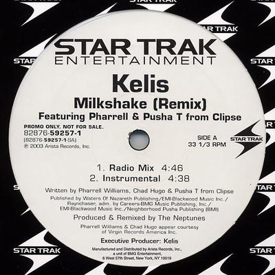 12inch Record KELIS - Milkshake (Remix) 82876592571 Star Trak Enter 2003 US Rap & Hip-Hop/R&B Used