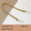 1set Handmade Weave Curtain Tieback Curtain Holder Clip Buckle Rope Home Decorative Room Accessories Curtain Tie Backs
