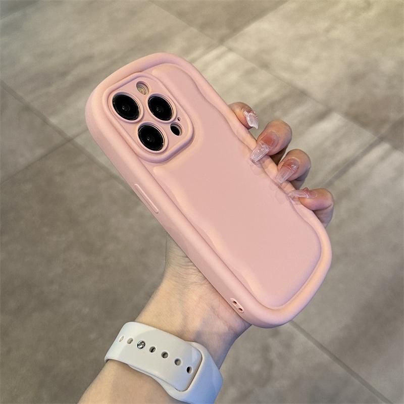 Luxury Soft Candy Liquid Silicone Phone Case For iPhone 11 12 13 14 15 Pro Max Shockproof Bumper Back Cases Cover