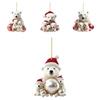 Acrylic Car Fun Interior Decoration Cartoon Style Colorful Home And Backpack Ornament
