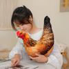 Wild Animal Plush Toy: Rooster, Hen, Duck, Goose Cushion Pillow - Children's Birthday Gift