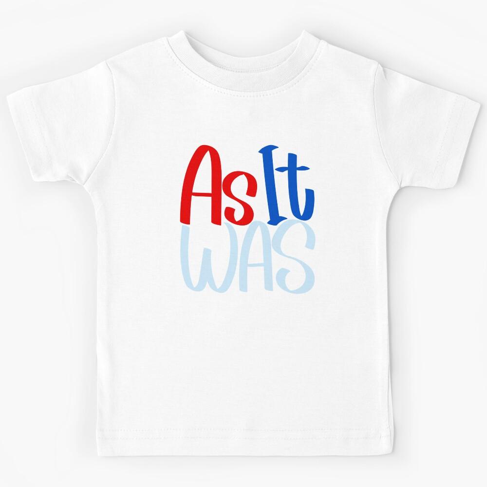 Harrys House Harry Styles As It Was Kids T-Shirt 140