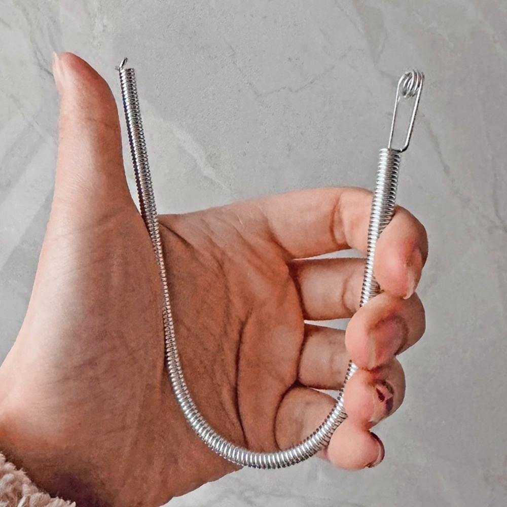 3PCS Flexible Spring Drawstring Threader Quick Insert Elastic Cord Threader  Hoodies