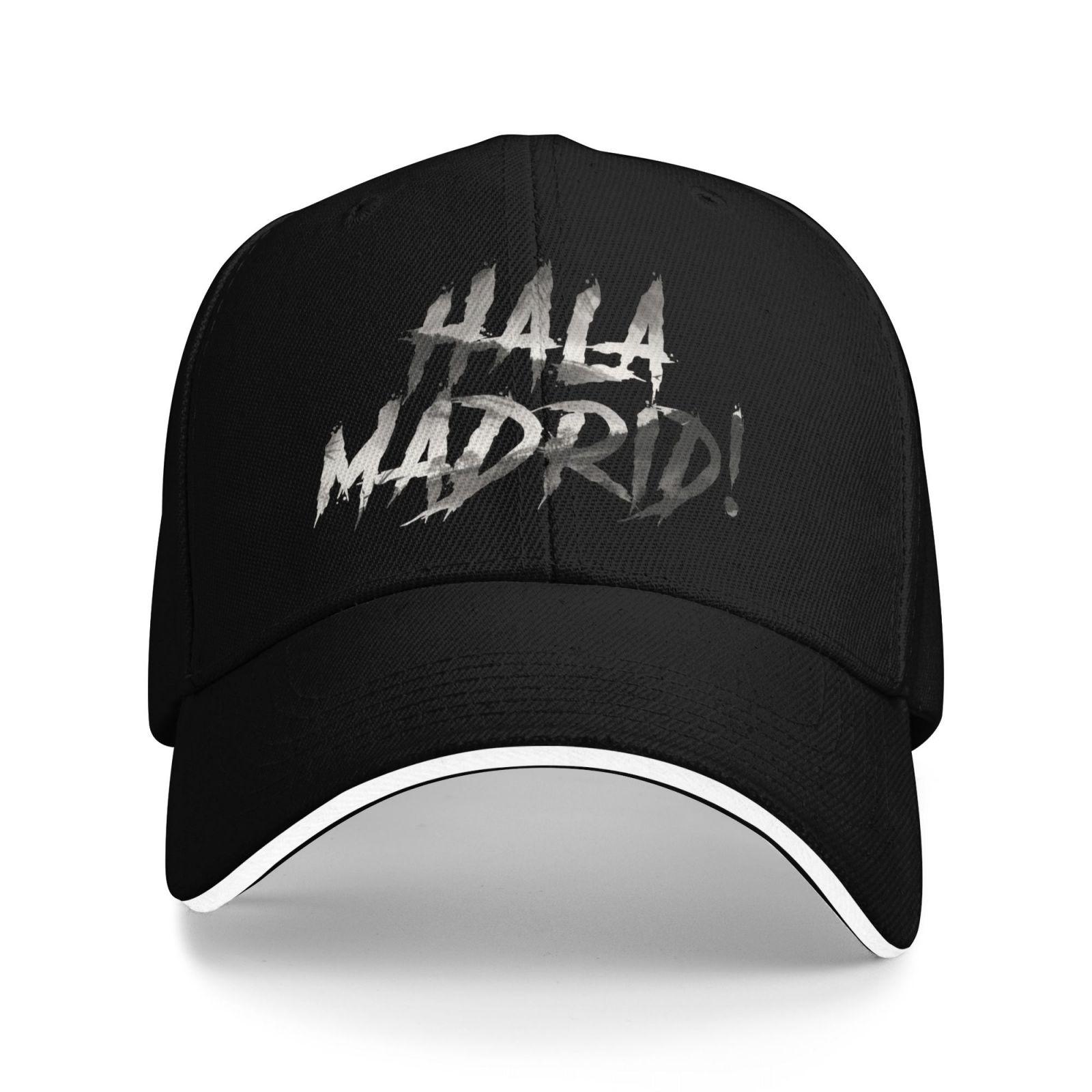 

Кепка Бейсболка с принтом Hala Madrid Шляпа Джентльмена Смешные Шляпы Кепка от Солнца Аниме Мужская Бейсболка Женская Регулируемая Кепка Snapback Шляпы для Гольфа