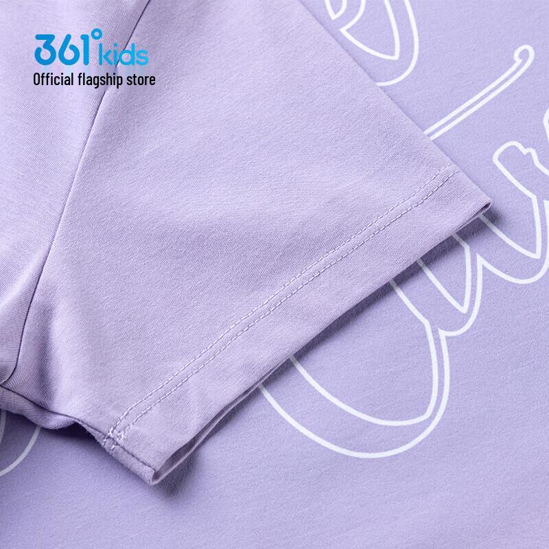 361° Sommer-Strick-T-Shirt mit Buchstaben für Mädchen
