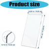 Transparent Acrylic Cutting Pad Sheets for Visible Guide Marks, Tool-Free Replacement, Die Cutting and Embossing Crafts