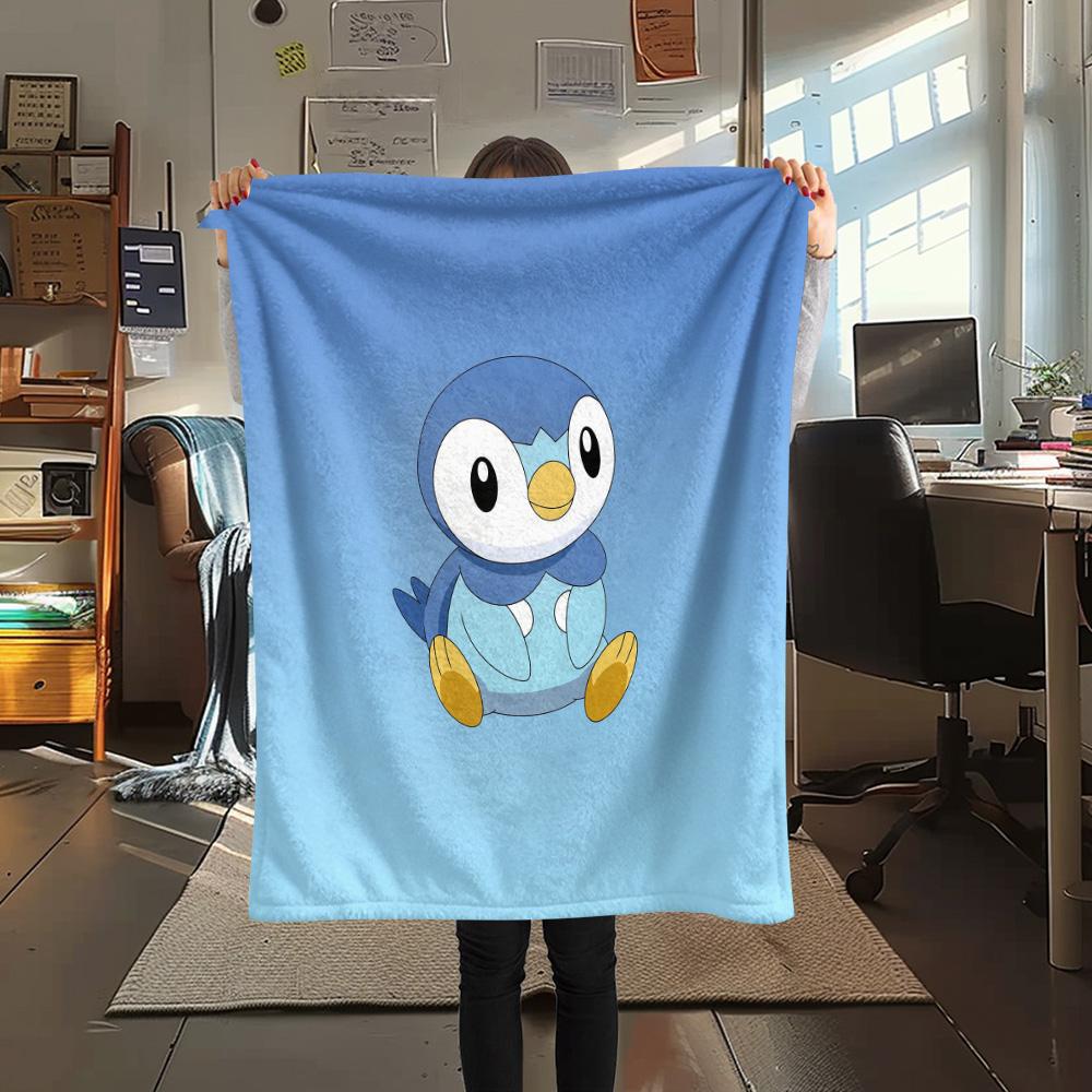 Bonsly Print Flannel Blanket, High quality Comfortable for All Seasons, Home Decor, Warmth and Comfort