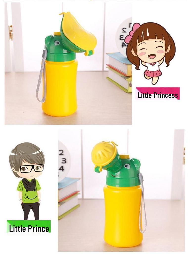 Portable Leak-Proof Toddler Urinal - Cute Design for Boys & Girls