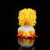 12cm Q Version Anime Demon Slayer Figure Rengoku Kyoujurou Pvc Action Figure Toys Collectible Model Toys Kid Gift