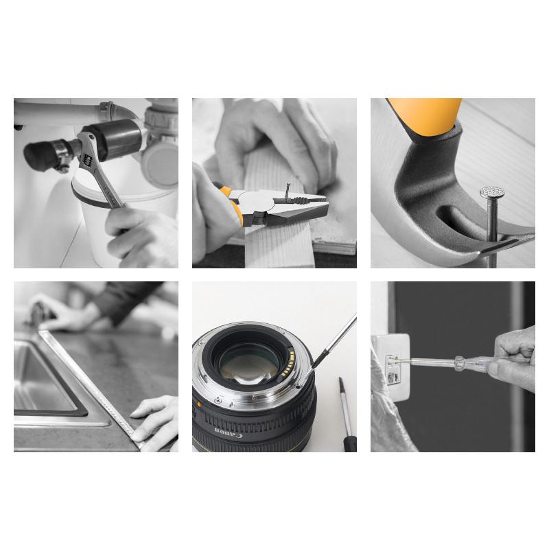 20 Pieces Home Tool Set, Basics Household Tool Kit With Small Mini Carrying Box For Men And Women Diy