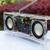 87.5-108MHz Dual-Channel FM Radio Electronic DIY Kit - Digital Display Soldering Project with Type-C Interface for Audio Learnin