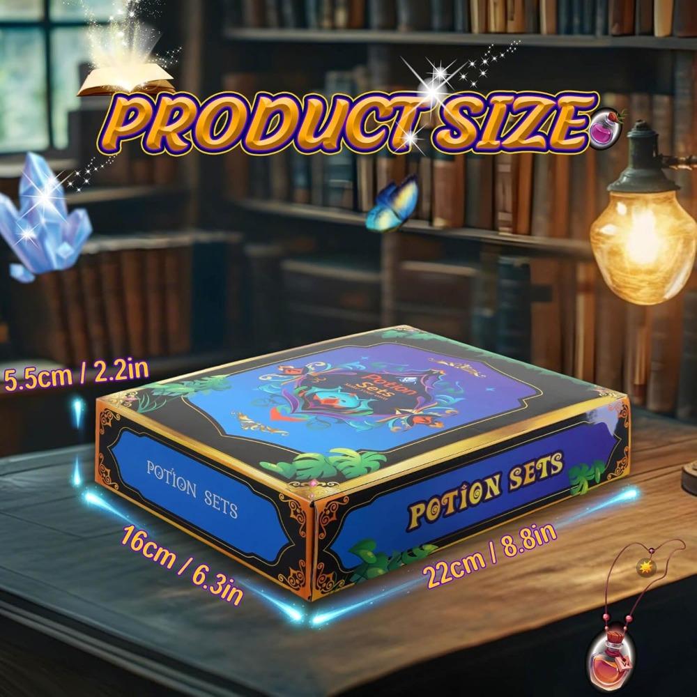 Fairy Magic Craft Kit for Kids with Potion Bottles Fairy Magical Potions Making Craft Kit Art Crafts Birthday Gift for Girl Boy