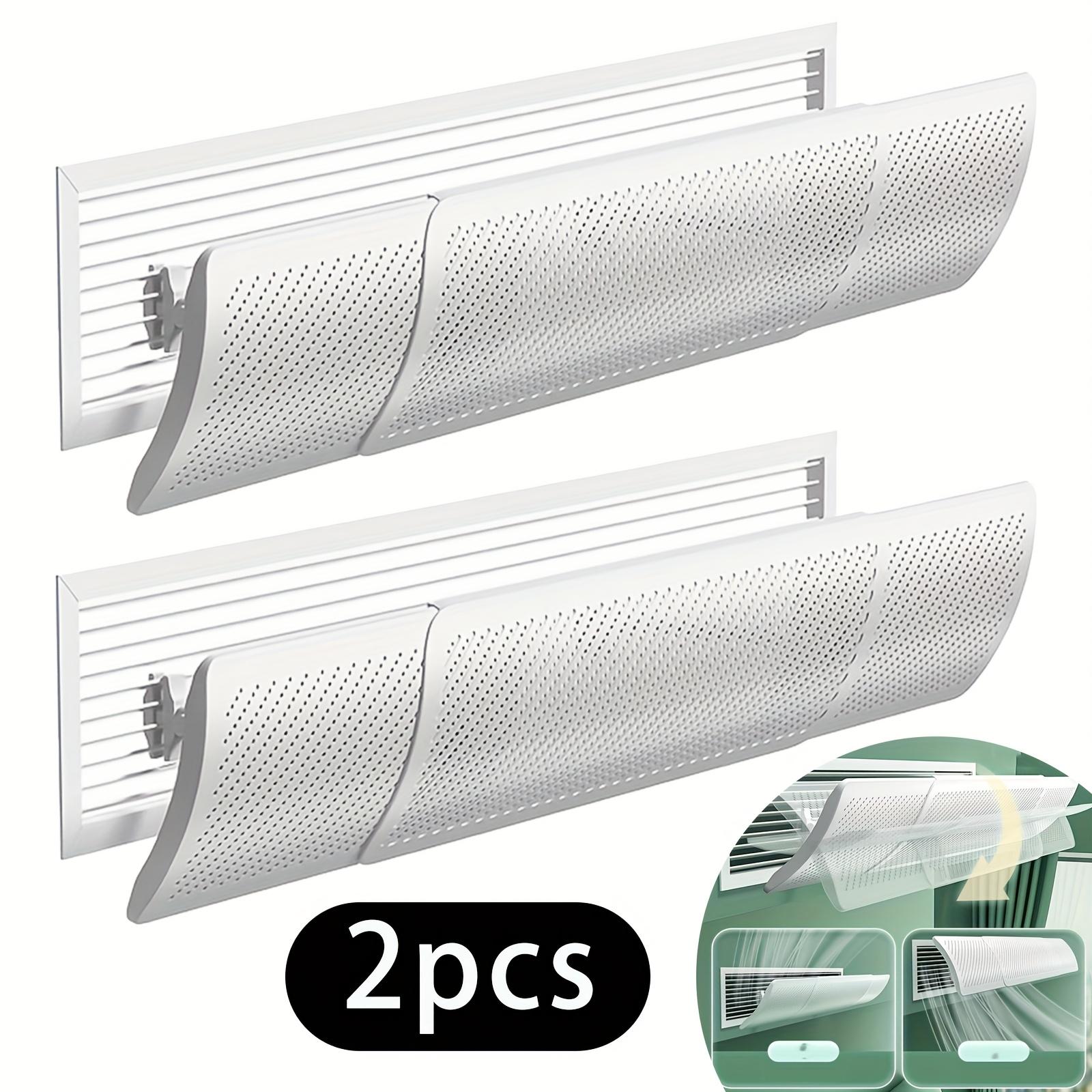 Vertical Wind Deflector Set For Home And Office Use 2Pcs Blocks Direct Airflow Stylish Design With Hooks Easy To Install 8750₽