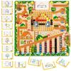 Montessori Labyrinth Magnetic Board Wooden Counting Learning For Children