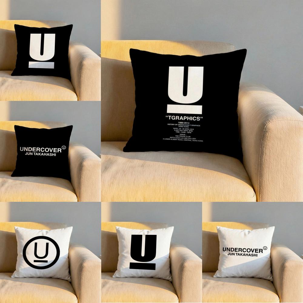 Brand UUndercover Classic Cushion Cover Soft Reversible Durable Pillow Cover MultiScene Use for Home Car Daily Comfort
