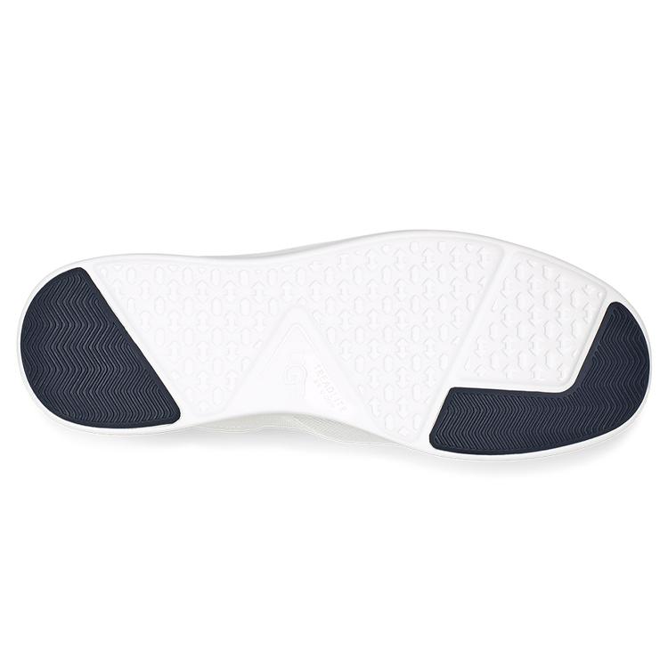UGG Sheldon Fabric Casual Shoes Men's White 1124893-WHT