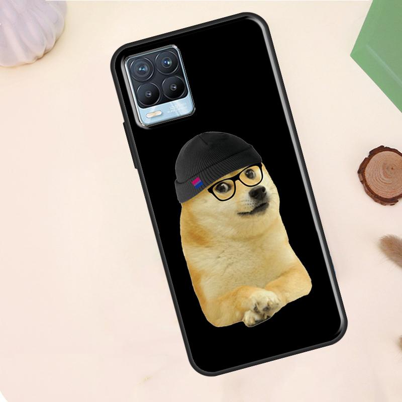 Cheems Doge Meme Funny Doggy Case For Realme C67 C71 C63 C61 C55 C51 C53 C35 C65 C75 11 12 13 14 Pro Plus GT6 GT7 15 Pro