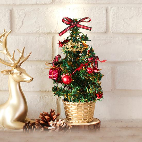 Excellent Mini Christmas Tree Wide Application Attractive Festival Ambience