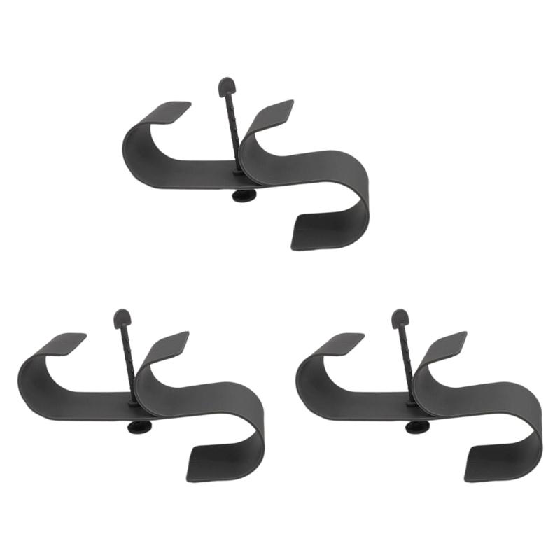 Adjustable Telescopic Swimming Poles Hook Above Ground Pool Poles Hanger Swimming Pool Side Storage Shelf Enduring серый