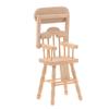 1:12 Dollhouse Mini Dining Chair High Chair Baby Dining Chair Kichen Decor Toy