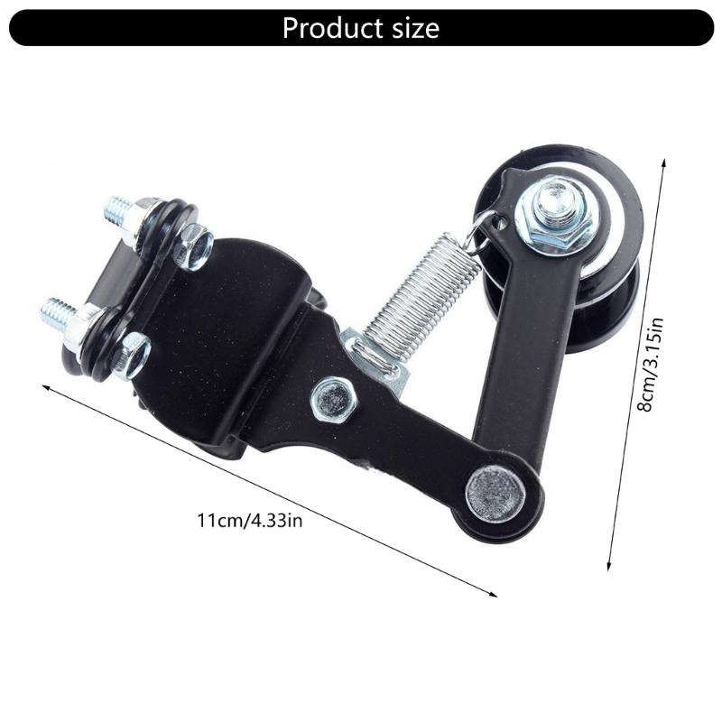 Universal Motorcycle Chain Tensioner Suitable for Dirt Bikes ATVs Beach Buggies Extreme Riding Conditions Aluminum Alloy
