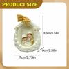 Miniature Nativity Figurine Holy Family Statue Centerpiece Ornament,Tabletop Religious Gift Small