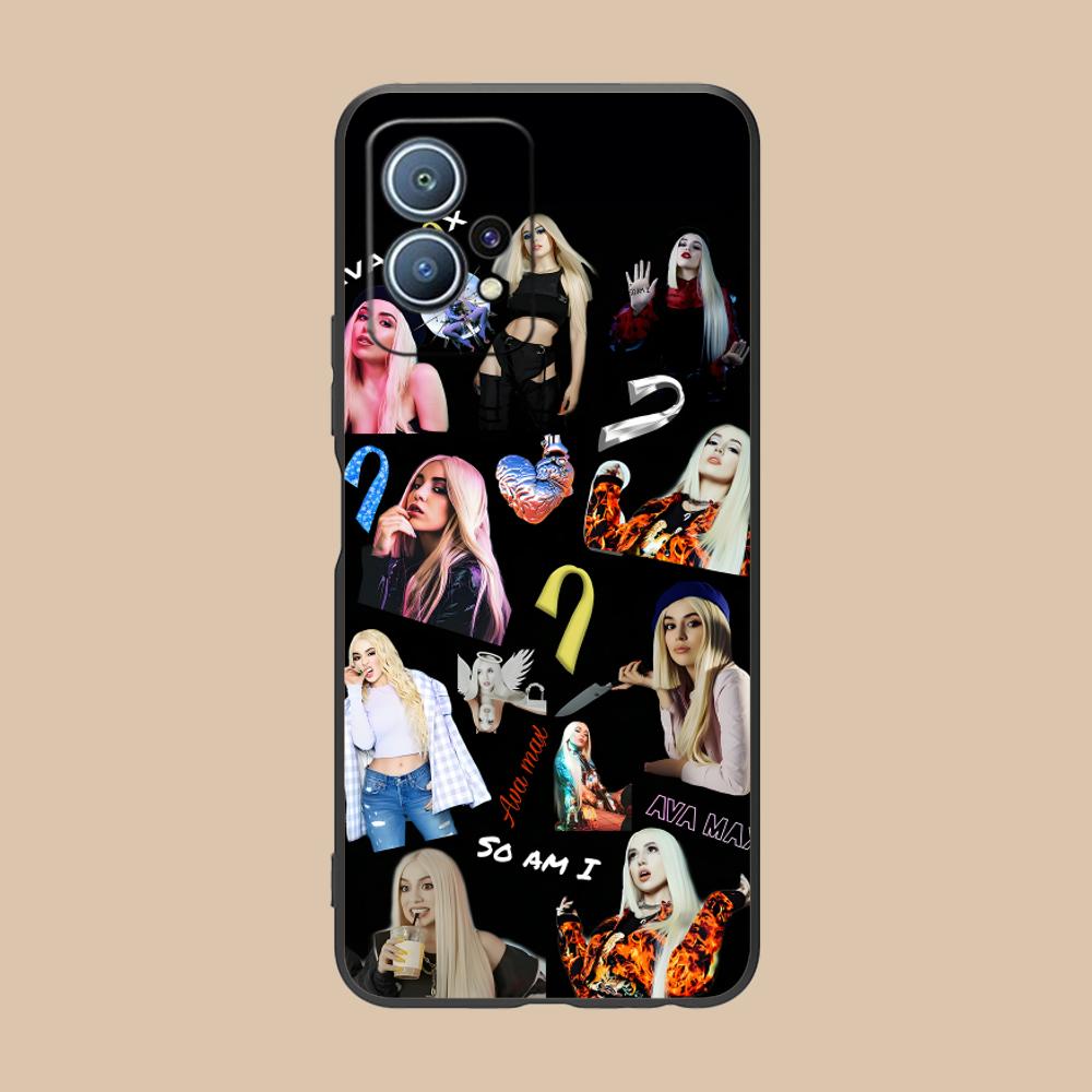 Fashion Ava Max Matte TPU Mobile Phone Case for Huawei P60 P50 P40 P30 P20 P10 P9 P8 Pro Lite Plus Colorful Printing Cover
