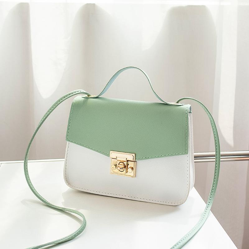Trendy Shoulder Bag Women Pu Leather Crossbody Bag Simple Flap Messenger Bag Fashion Handbags Pouch For Girls