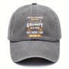 Trendy UnisexS Faded Baseball Cap with Printed Letters Adjustable And WornIn for Casual Wear Perfect for Travel And Outdoor Act