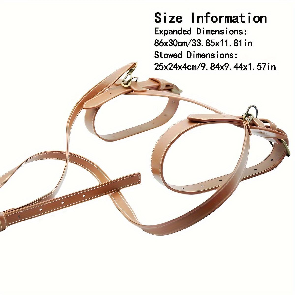 

1 шт. коврик для пикника из искусственной кожи на открытом воздухе, ремешок из искусственной кожи, ремешок для одеяла, ремешок для йоги, регулируемый ремешок с ручкой из искусственной кожи коричневый