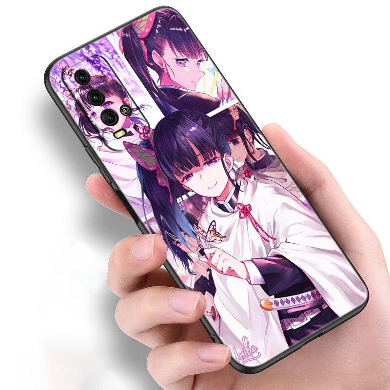 

Аниме Demon Slayer Kanao Shinobu sama силиконовый чехол для телефона для Xiaomi Redmi Note 11 10 9 8 Pro 11T 10T 10S 9S 8T 9 9A 9C 9T черный Redmi 8