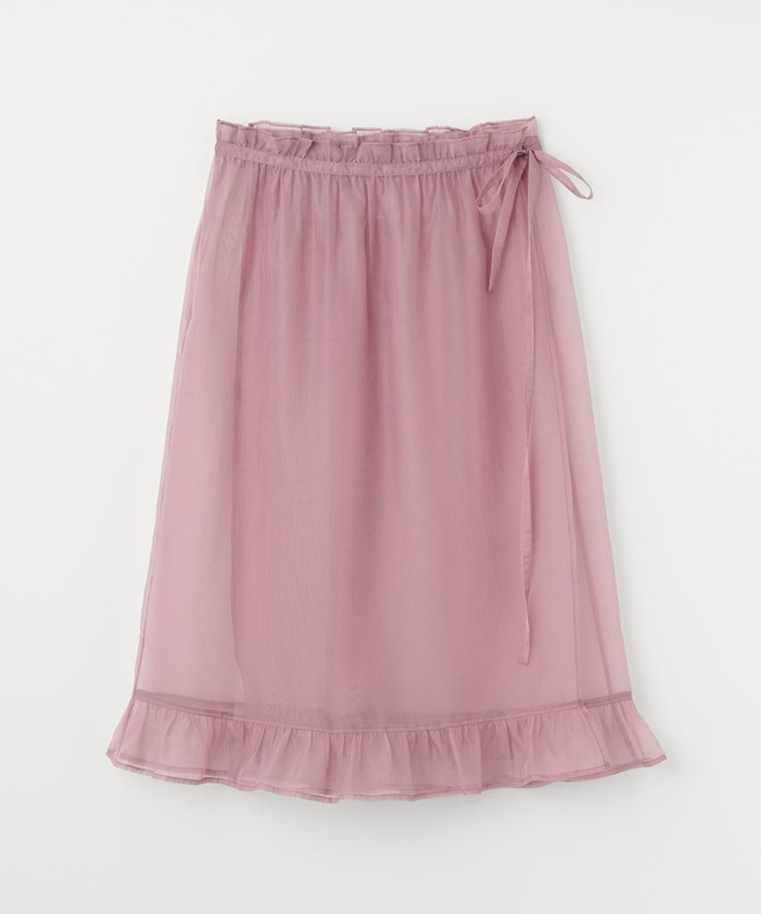 Selliteiljeu Sheer Layered Frill Skirt_Purple