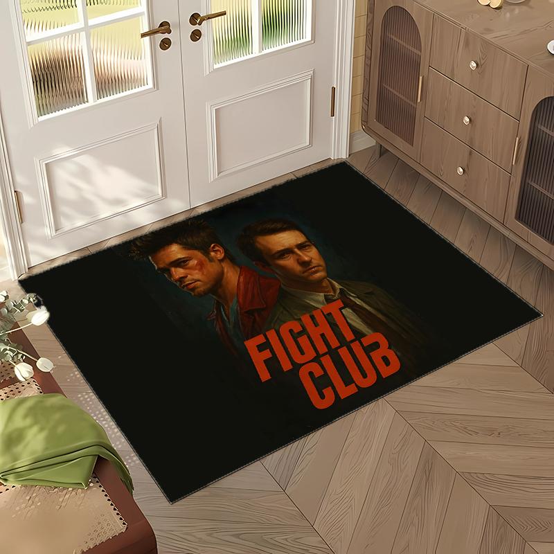Fight Club (1) Office Rug Elegant Floor Rug for Office Living Room Bedroom and Indoor Home Spaces