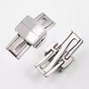 316L Stainless Steel Folding Buckle For Patek Strap For Philippe Butterfly Clasp PP Quality Deployment Button 18mm