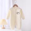 2025 Autumn Infant Cotton Romper: Boys & Girls Newborn Jumpsuit