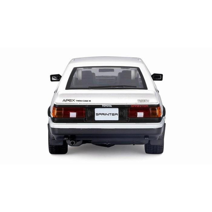 Kyosho Maisto 1/24 Toyota Sprinter Trueno (AE86) White/Black MS32916WT