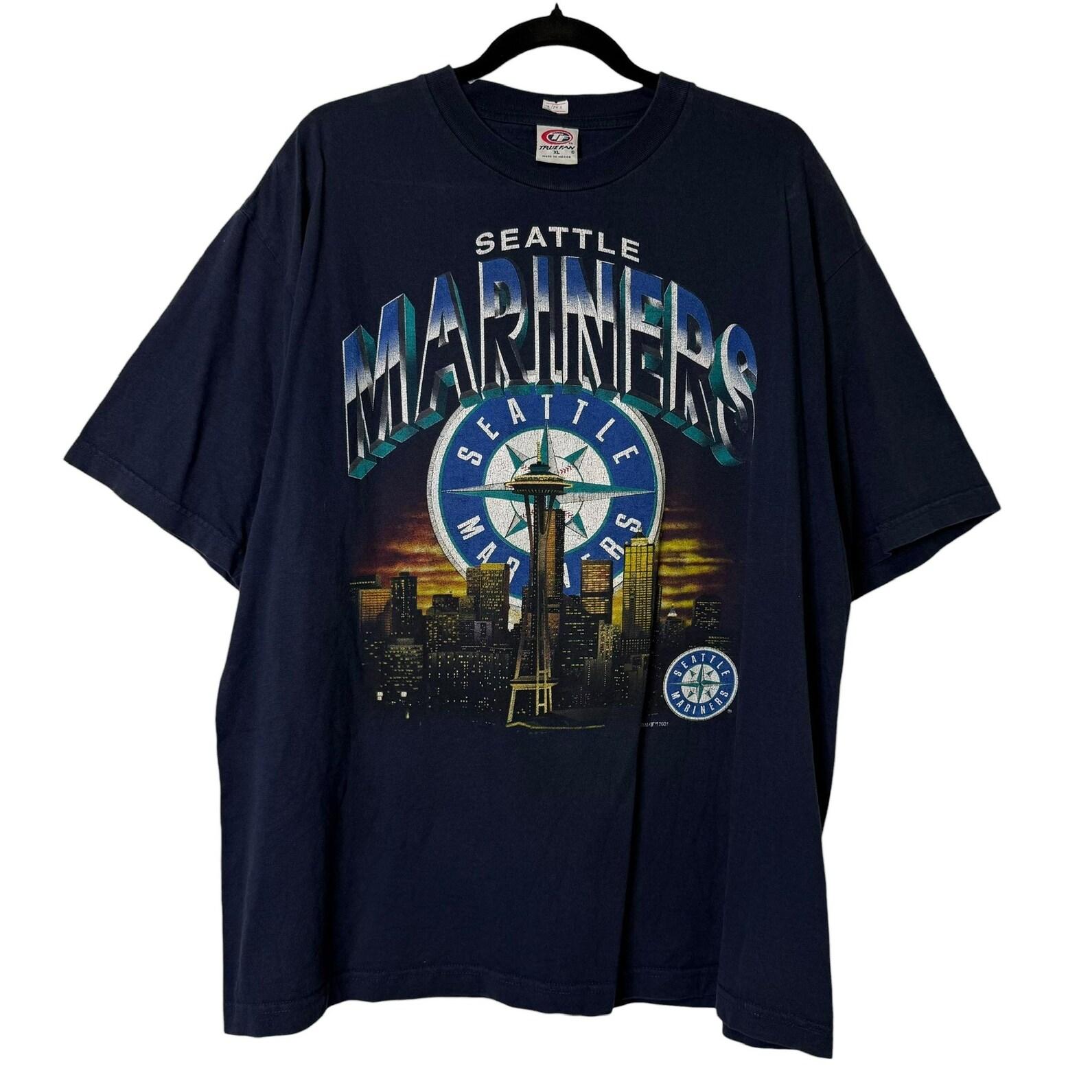 2001 Seattle Mariners Skyline T shirt Sz XL (B1643) S