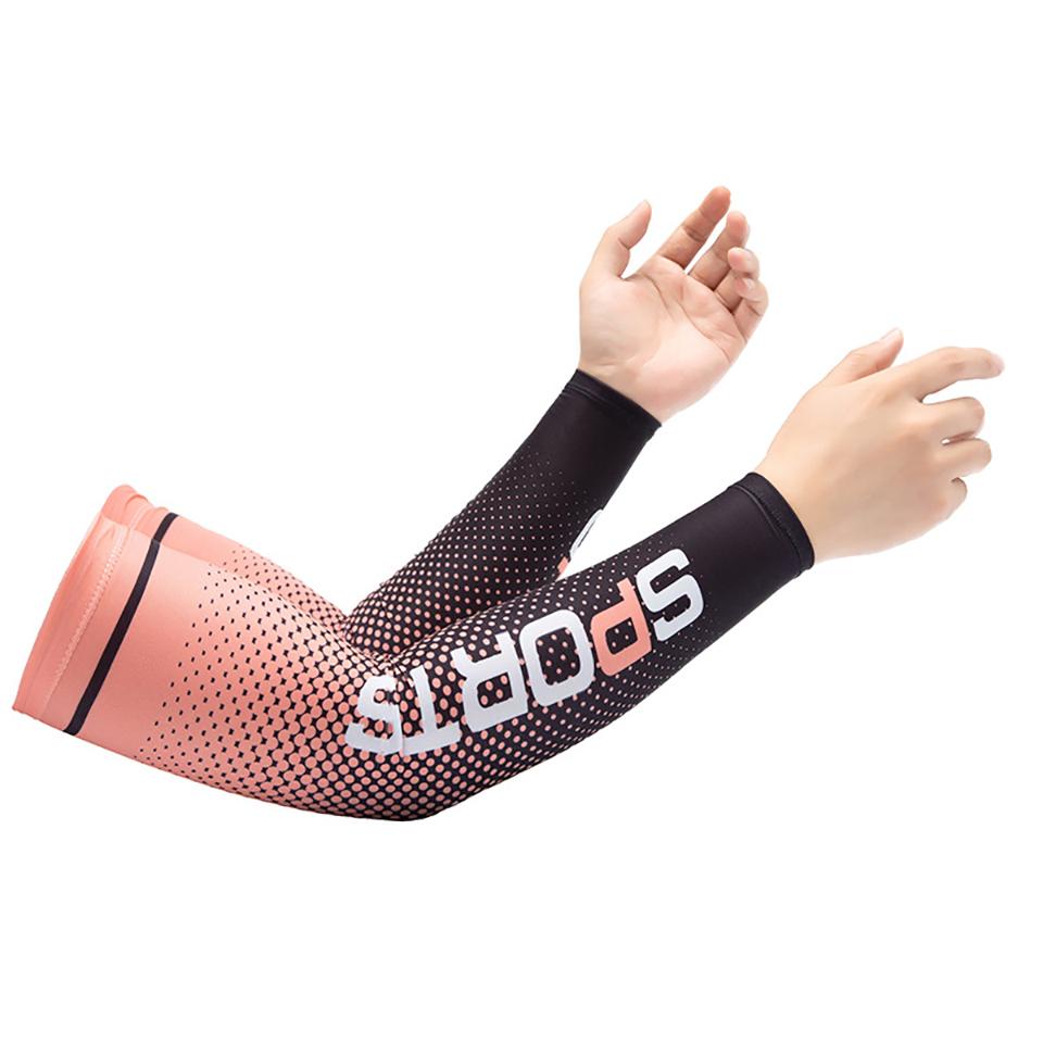 

Loogdeel Sports Long Gloves Cycling Fishing Hand Protector Women Men Bike Ice Silk Cool Arm Sleeves Sun Uv Protection Arm Guard