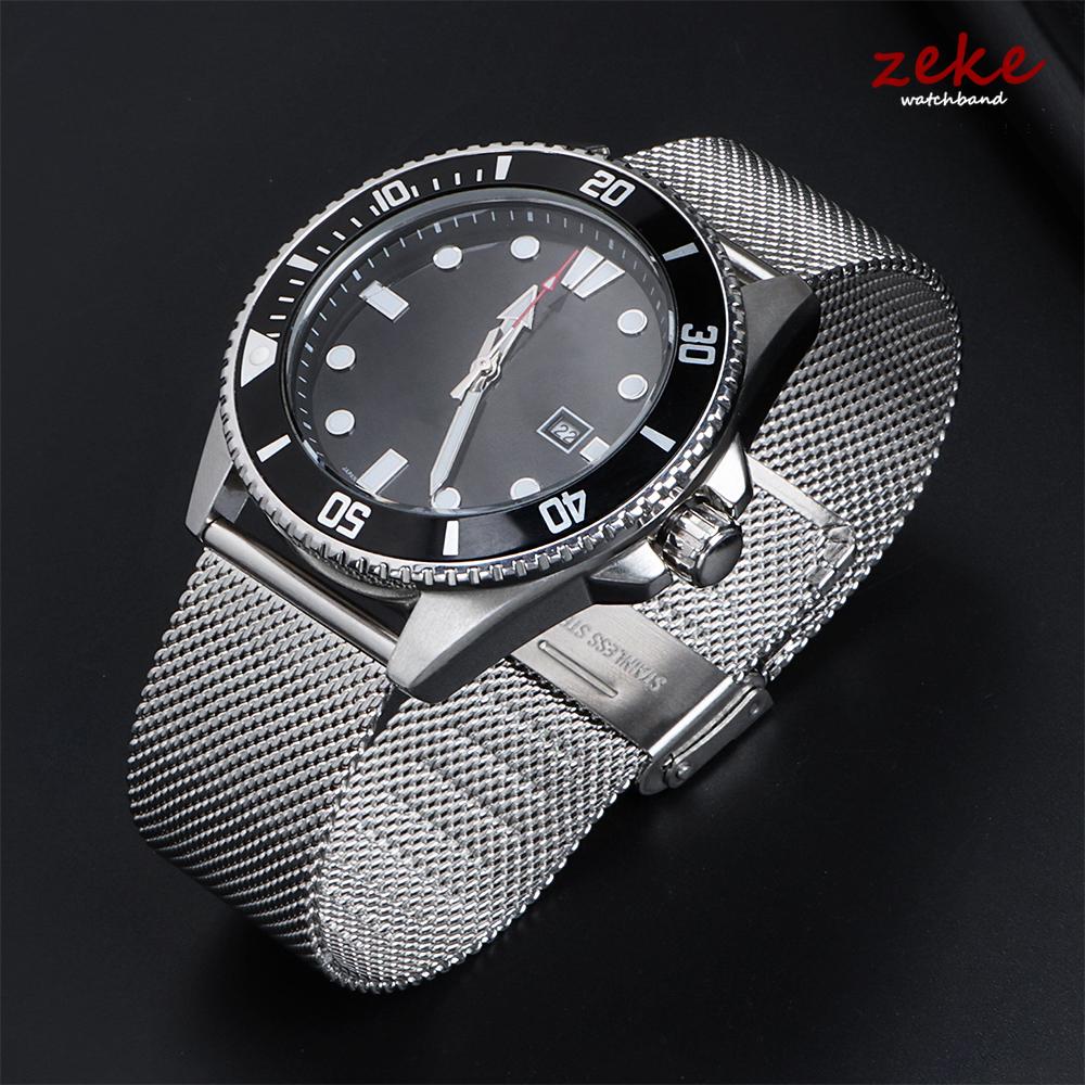 0.6mm Mesh Milanese Watch Band 10/12/14/16/18/19/20/21/22mm Straps for Seiko for DW Business Stainless Steel Wristwatch Bracelet
