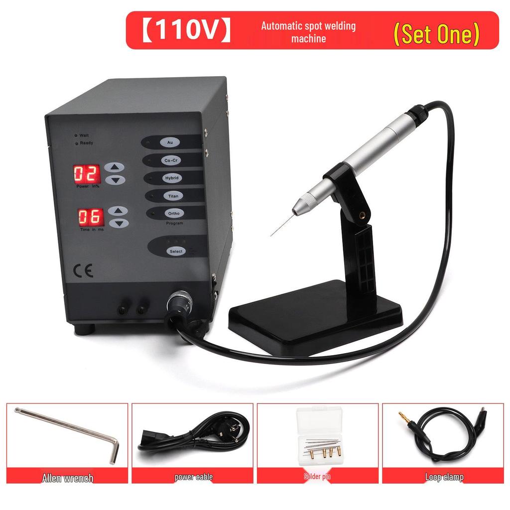 2025 High-Power Spot Welder for Dental, Orthodontic, CNC, Argon Arc, Gold, Silver, Jewelry, Necklace Welding