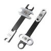 Automotive Repair Wrench Manual Combination Adjustable Open End Wrench Portable 360 Degree Rotatable Ergonomic Handle